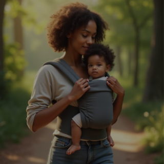 Le portage : un lien unique entre parent et enfant